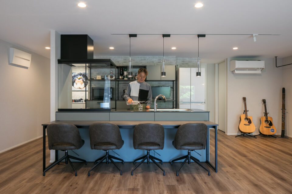 想いをかたちにした空間設計。趣味が主役のリノベーション