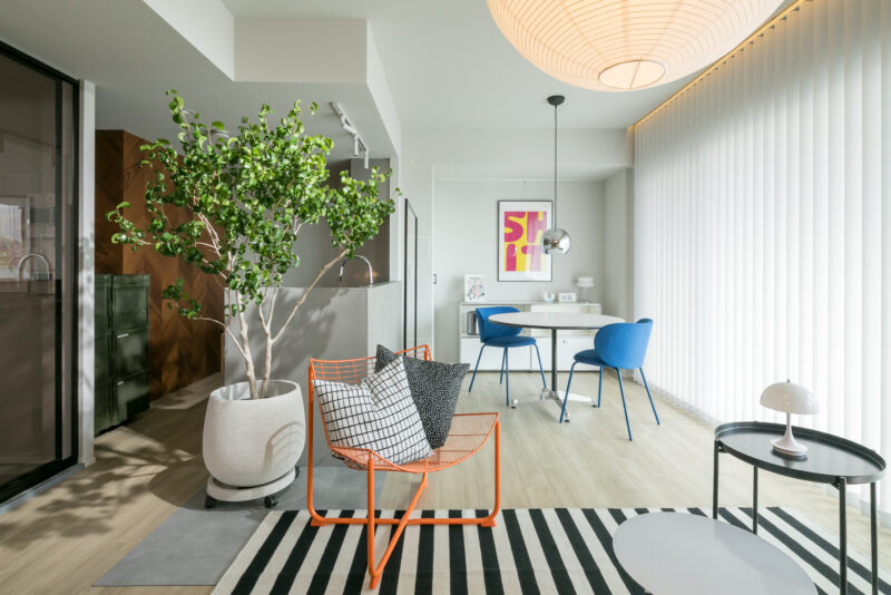 仕事に集中できる、ギャラリーのような空間